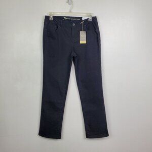 Natural Reflections Fleece Lined Relaxed Straight Leg Jeans NEW NWT Size 10